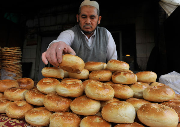 Street food in Xinjiang