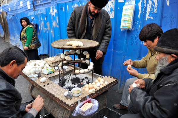 Street food in Xinjiang