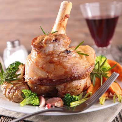 A seasonal feast of spring lamb