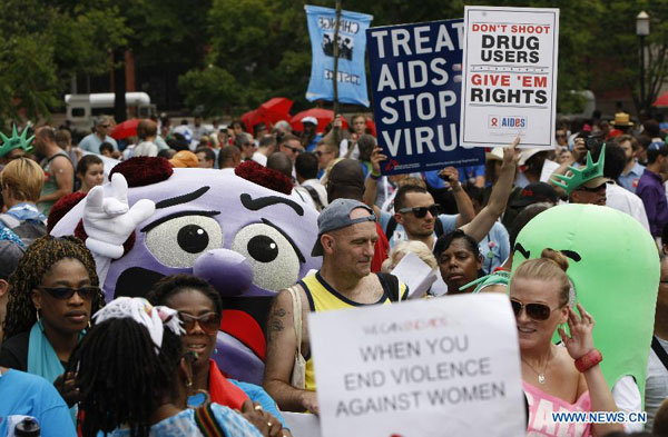 AIDS Parade held in US