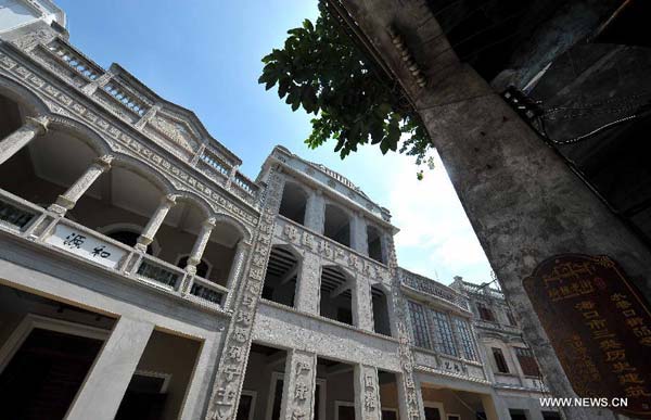 Historic street reconstructed in Hainan province