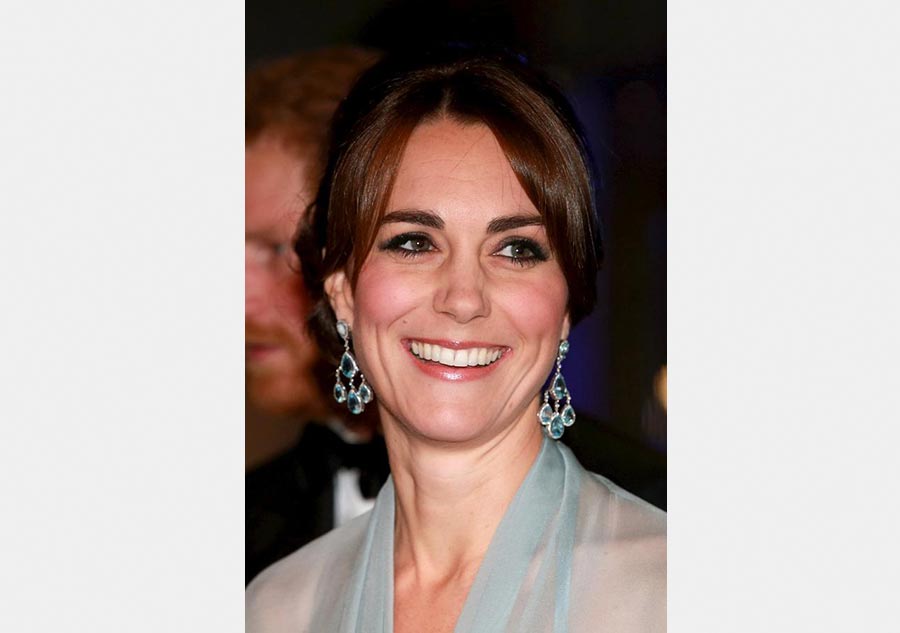 UK's Catherine attends premiere of <EM>Spectre</EM>