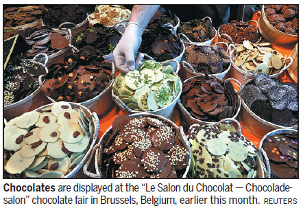 Belgian chocolate firms target Chinese market