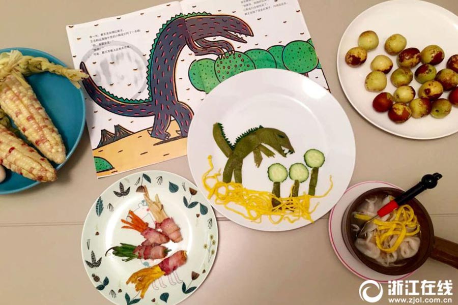 Mom of a three-year-old makes the most beautiful breakfast
