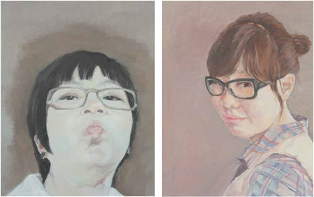 Artist's heart has soft spot for human faces