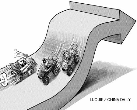 China's reforms amid turmoil in the West
