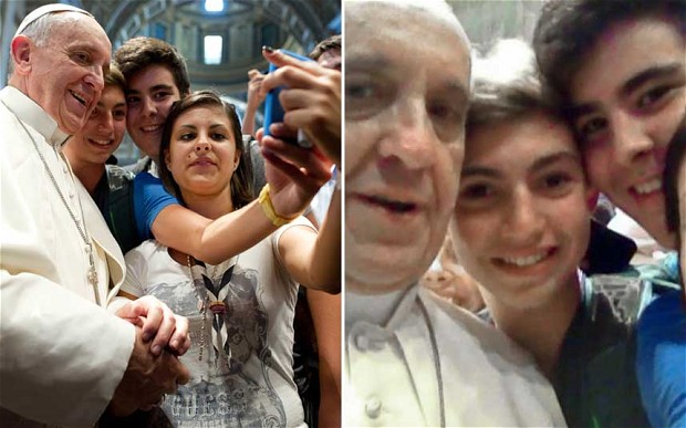 Selfies become a snapshot of changing times