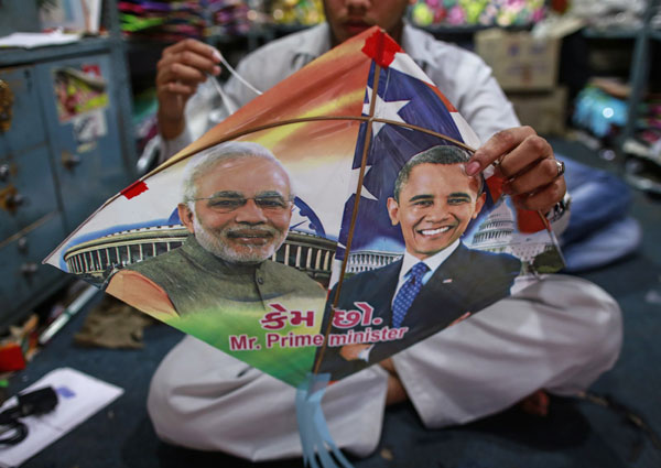 What Obama's India visit means to China