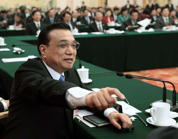 Li expounds on new normal in plain style