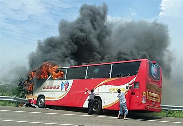 Bus fire a sad beginning of humanity?