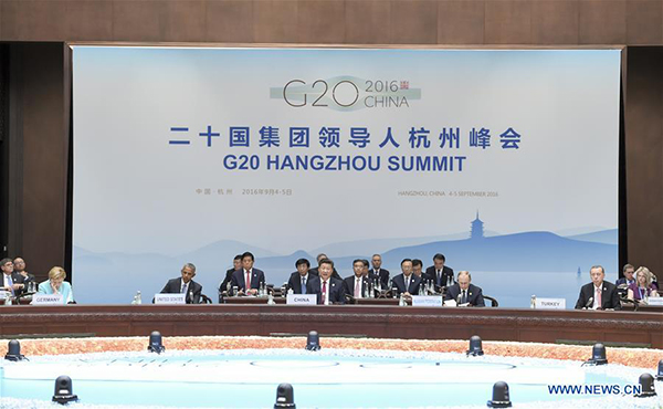 China puts its stamp on global governance at G20 Summit