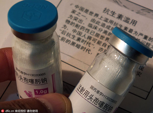 China can help stop misuse of antibiotics