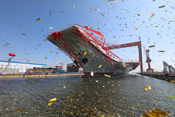Launch of carrier a momentous milestone