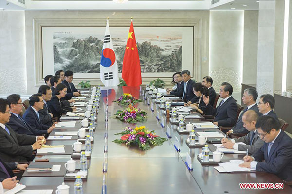 Joint work by Seoul, Beijing key to peace on peninsula