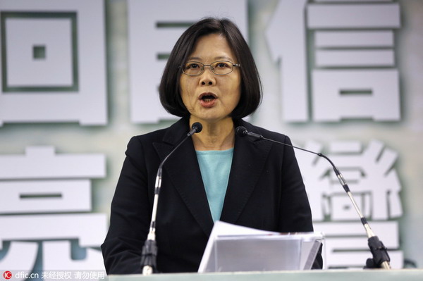Tsai's harmful prevarication