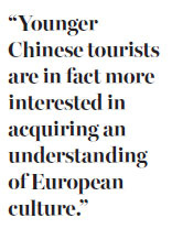 No one-size-fits-all for Chinese tourists