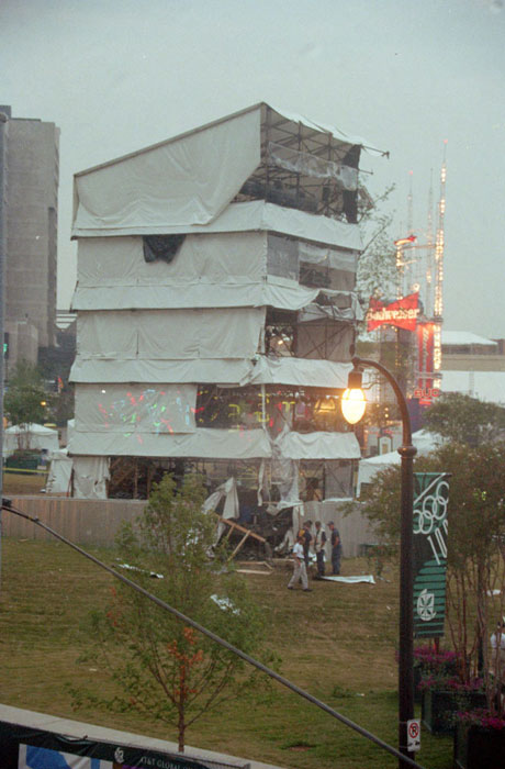 The 1996 Olympics in Atlanta, United States, was marred by the Centennial Olympic Park bombing on July 27, 1996. Attacks and threats affected sporting events in history