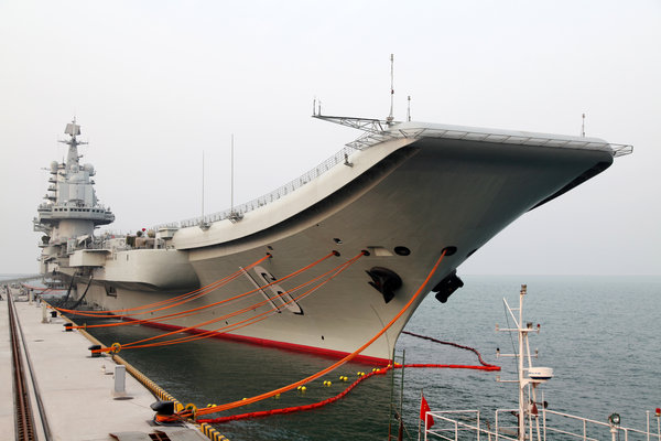 Life below deck on China's first aircraft carrier