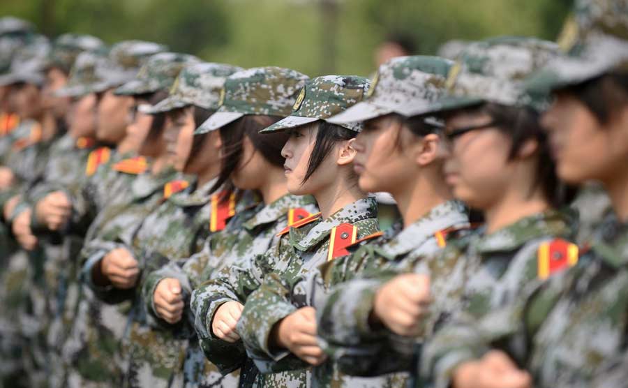 Students face new term and military training