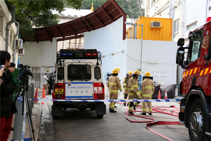 Suspected WWII bomb found in HK island