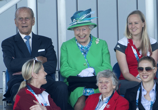 Royal family attends Commonwealth Games