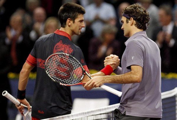 Federer beats Djokovic to win Swiss Indoors title