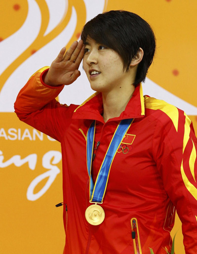 Swimming star Jiao eyes butterfly gold at London Olympics
