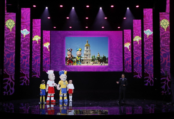 UEFA EURO 2012 mascots unveiled