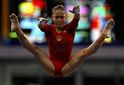 China wrap up 5 gymnastics gold