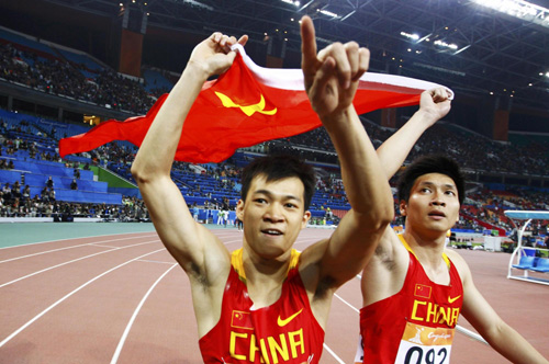 Chinese 100m sprinter makes history at Asiad