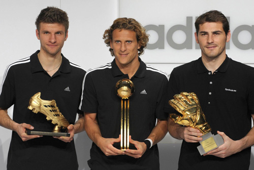 Golden awards for top FIFA World Cup Trio