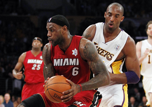 LeBron has a triple-double, Heat routs Lakers