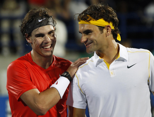 Nadal defeats Federer at Abu Dhabi exhibition final