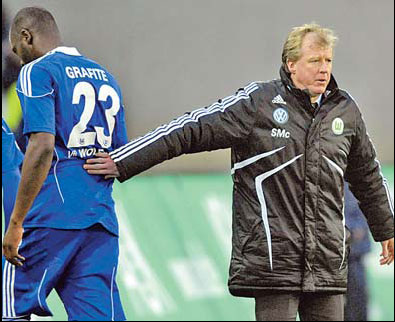 Wolfsburg sacks McClaren