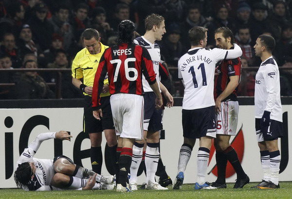 Tottenham Hotspur beats AC Milan 1-0