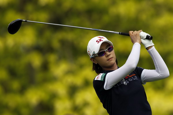 Teeing off at HSBC Women's Champions tournament