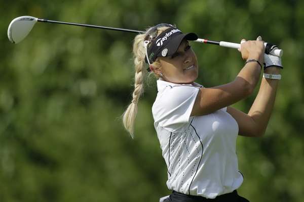 Teeing off at HSBC Women's Champions tournament