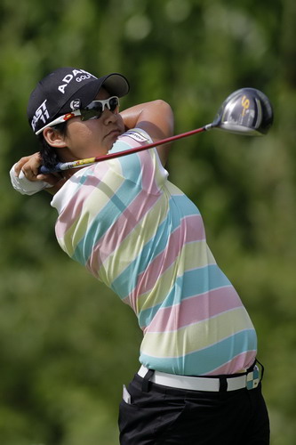 Teeing off at HSBC Women's Champions tournament