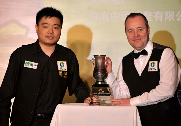 Higgins, Ding to play in Snooker Classic in China