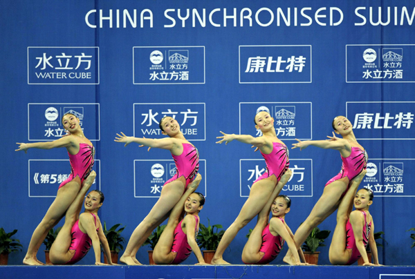 China makes clean sweep at Synchronized Swimming China Open
