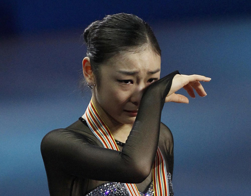 Emotional gold for Japan, US dancing pair shines