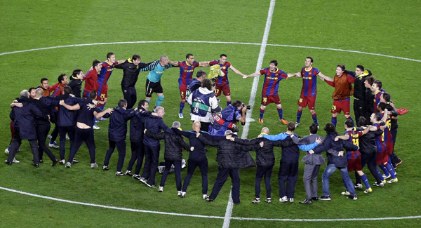 Barca reaches final after seeing off arch rivals Real