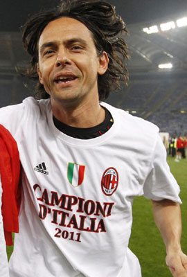 Pirlo to leave AC Milan after 10 seasons, Inzaghi to stay