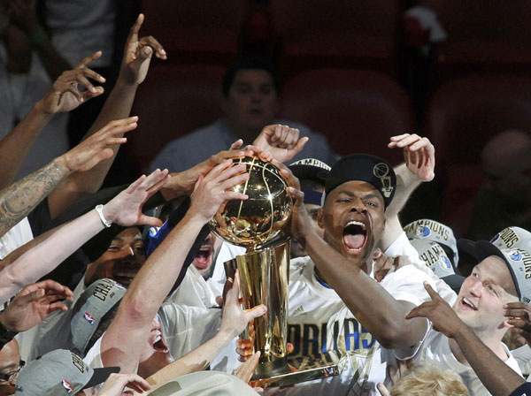 Mavericks top Heat for first NBA title, Nowitzki MVP