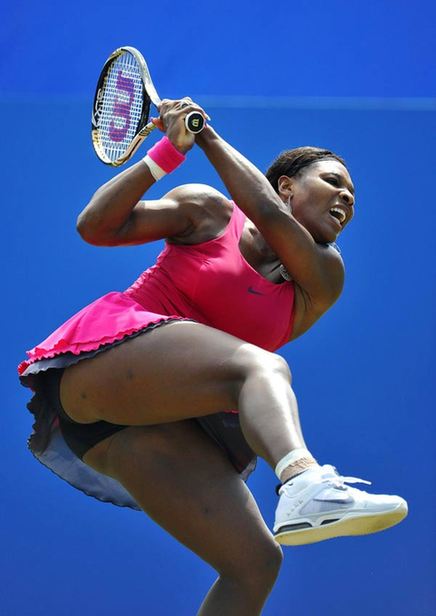 Serena goes from brush with death to Wimbledon favourite