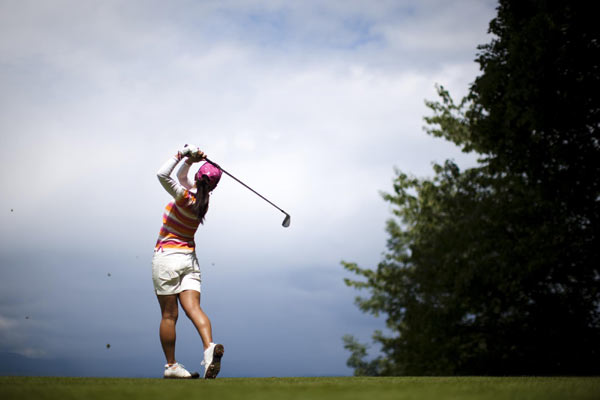 Miyazato beats Lewis by 2 shots at Evian Masters Miyazato beats Lewis by 2 shots at Evian Masters