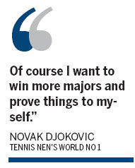 Djokovic in hunt for career slam