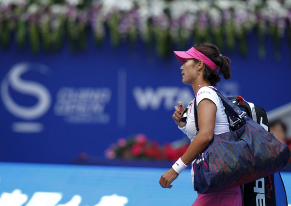 Li Na bows out of China Open first round