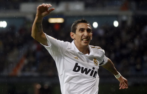 Real's Di Maria has torn thigh muscle, tests show