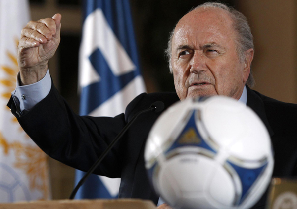 Russia 2018 plans ahead of Brazil 2014: Blatter